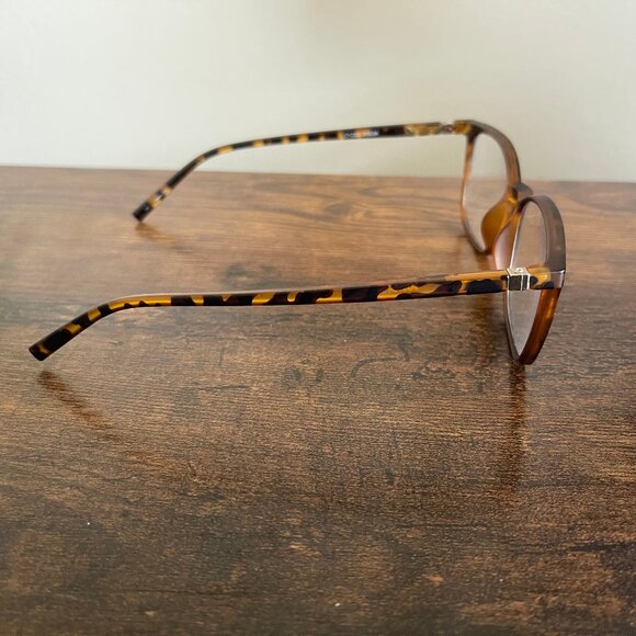 Women'sFoster Grant Design Optics Tortoise Shell Eyeglass Frames Only 52-17-140 - Picture 8 of 10
